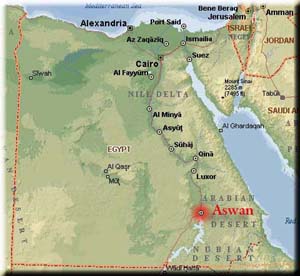 Map of Egypt